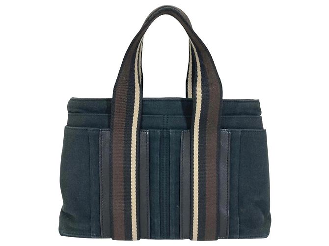 Hermès HERMES Troca Horizontal PM Handbag Black