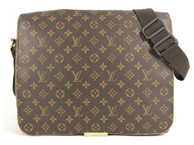 Sac messager Abbesses Monogram Louis Vuitton Marron
