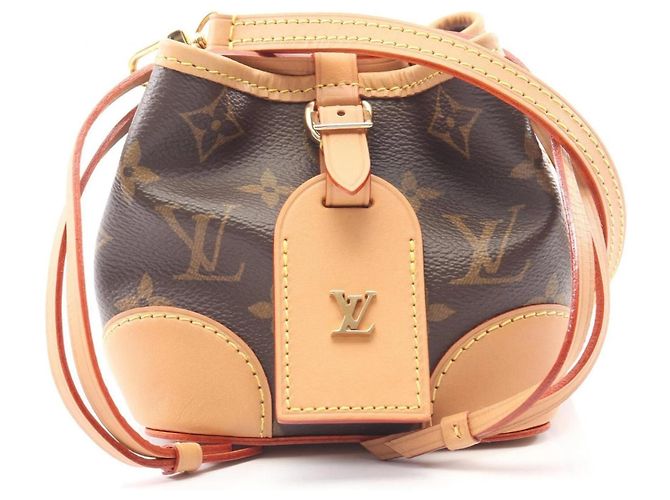 Noe Bolsa Noé Louis Vuitton Marrom Monograma