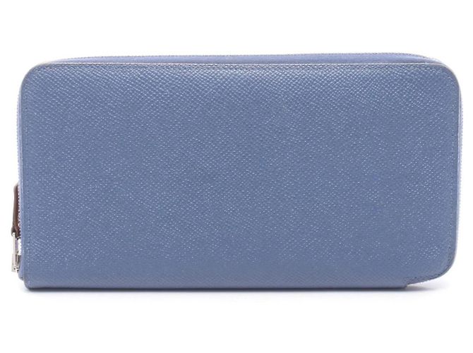 Hermès Hermes Azap Long Silk Wallet Blue