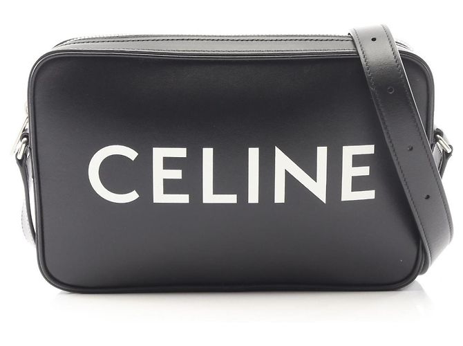 Céline Celine Medium Messenger Bag Black