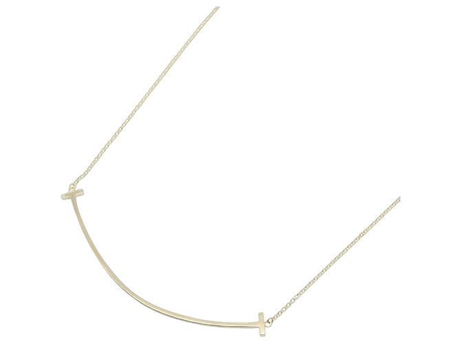 Collana T Smile di Tiffany & Co. D'oro