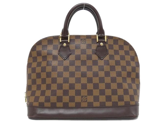 Sac à main Alma PM Damier Louis Vuitton Marron