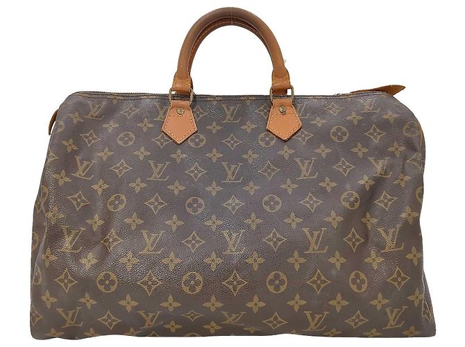 Louis Vuitton Speedy Monogram Canvas 40 Marron