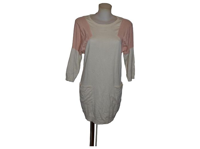 Max & Co Kleid Pink Weiß