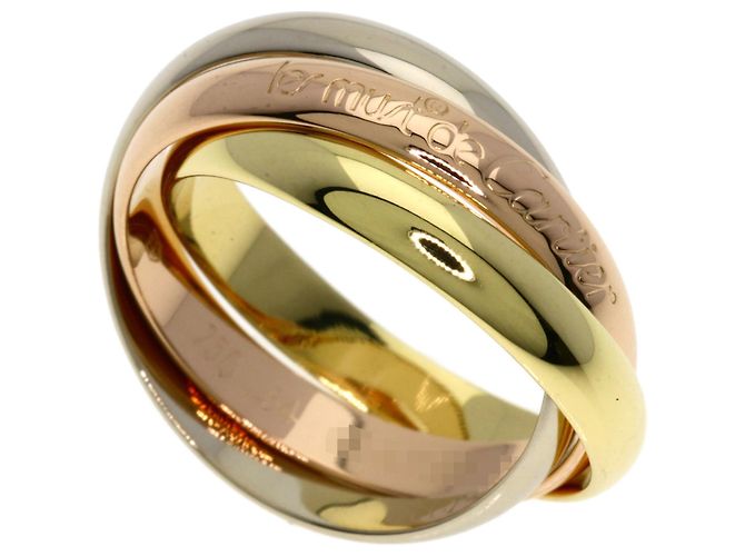 Anillo Trinity de Cartier en oro de 18 quilates