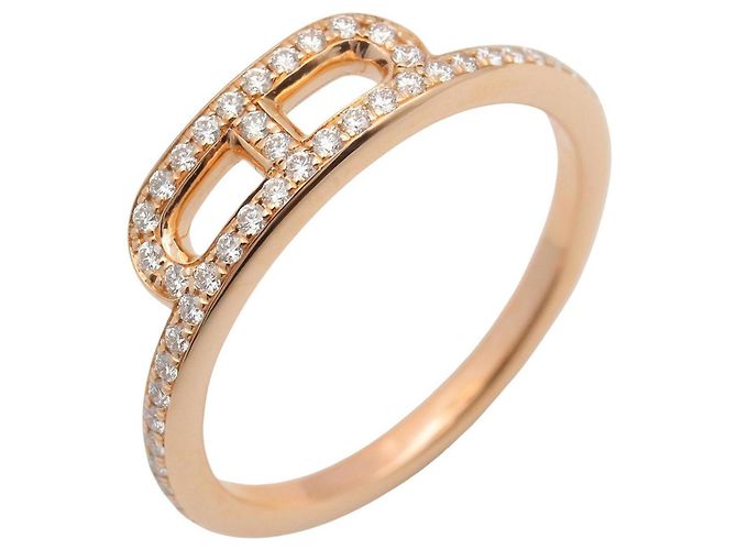 Hermès Link Diamantring Golden