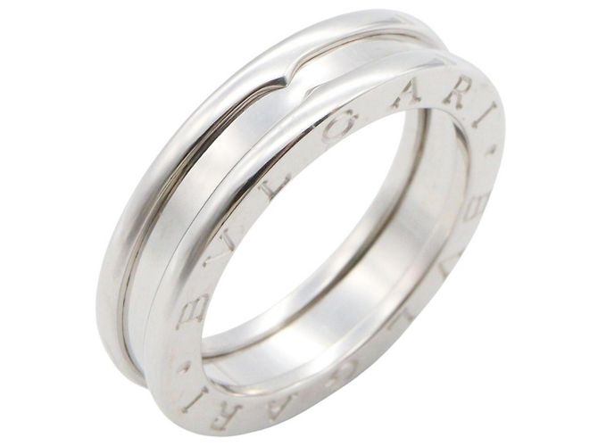 Bulgari Anel B-zero1 em ouro branco 18K da Bvlgari Prata