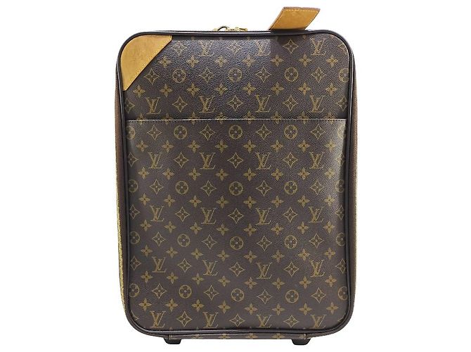 Mala Pegase Louis Vuitton em lona Monogram 45 Marrom