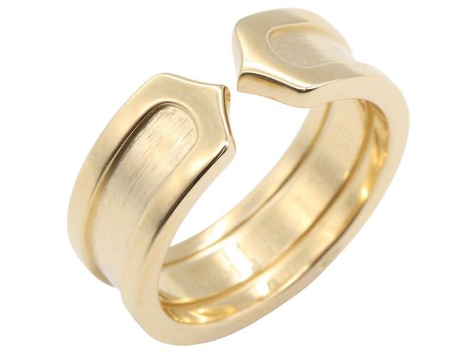 Anello Cartier C2 in oro giallo 18K D'oro