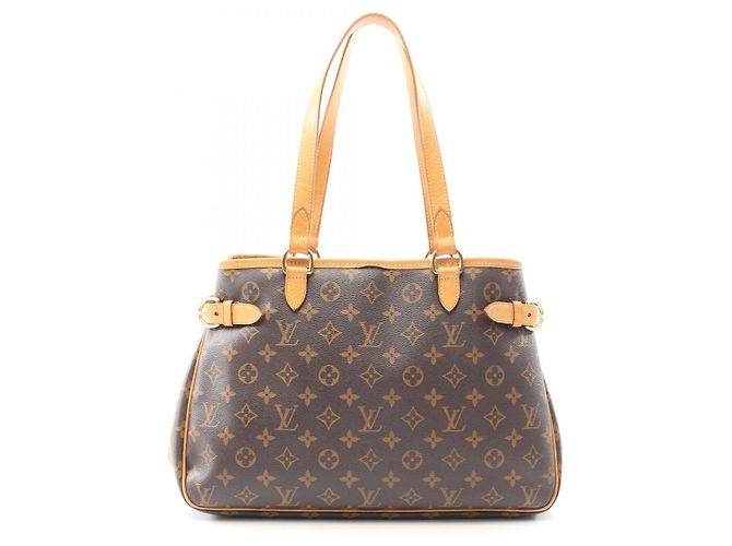 Sac à main horizontal Batignolles de Louis Vuitton Marron