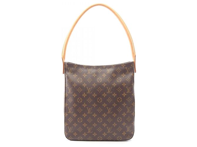Bolsa de Ombro Looping GM Louis Vuitton Marrom