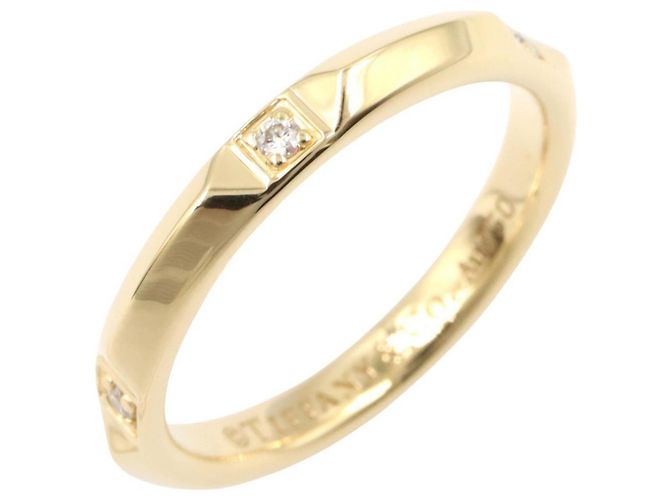 Anillo de diamante True Band de Tiffany & Co. Dorado