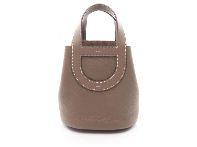 Borsa Hermès In the Loop 18 Marrone