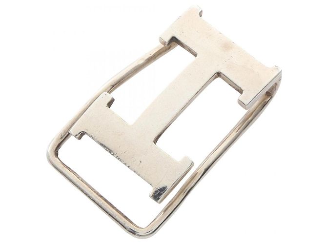 Hermès Cartera Clip Constance Hermes Plata