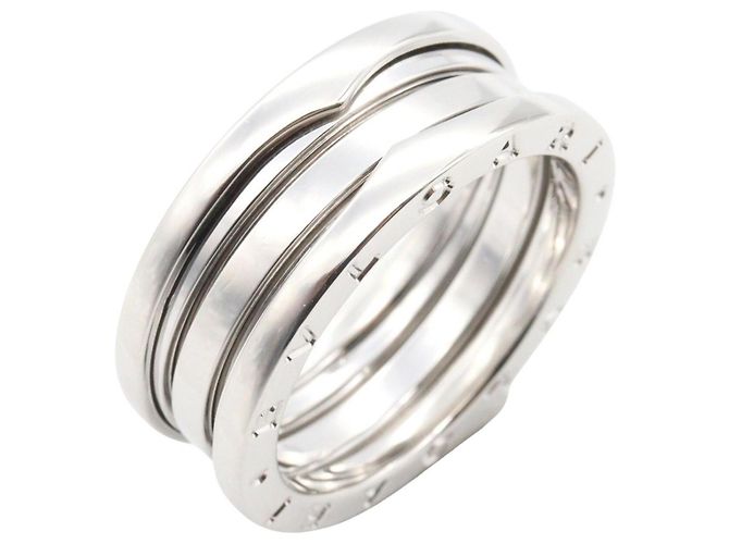 Bulgari Anillo Bvlgari B-zero1 de 3 bandas en oro blanco de 18K Plata