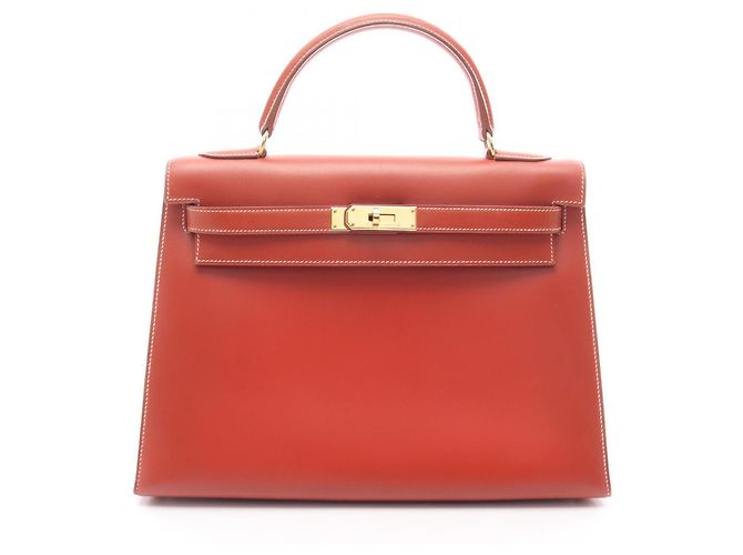 Hermès Kelly 32 braune Handtasche