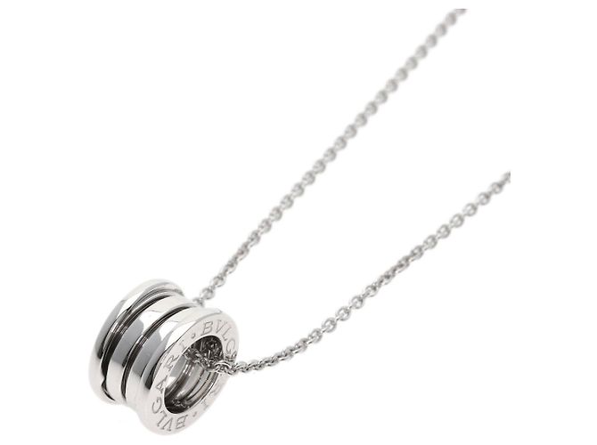 Bulgari Colar BVLGARI B-zero1 em ouro branco 18K