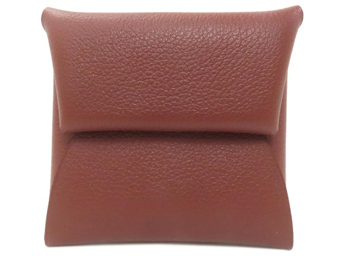 Monedero Bastia de Hermès en rojo Roja