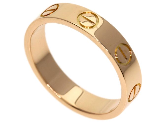 Cartier Mini Love Ring in 18K Pink Gold