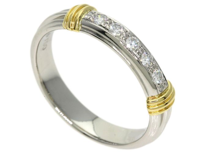 Anello combinato Christian Dior 5 diamanti