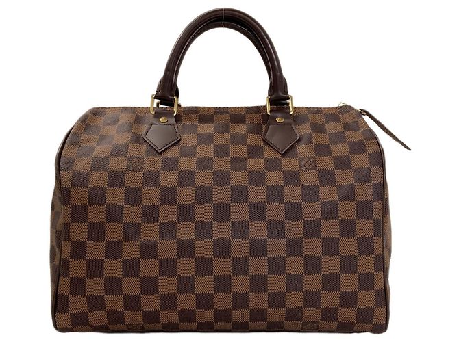 Bolsa Louis Vuitton Damier Canvas Speedy 30 Damier ebene