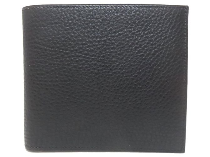 Hermès Hermes MC2 Copernicus Bi-fold Wallet Black