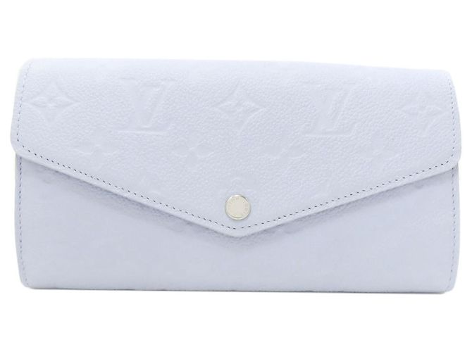 Sarah Portefeuille long Louis Vuitton Empreinte Bleu