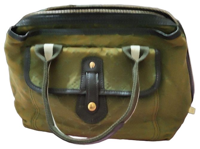 Louis Vuitton Bolsa Monogram Canvas - Verde Marrom