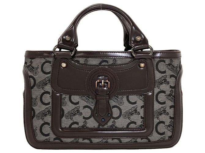 Céline Celine Boogie Bag C Sulky Handtasche Braun Dunkelbraun