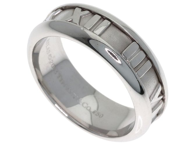 Tiffany & Co. Atlas Ring in Weißgold