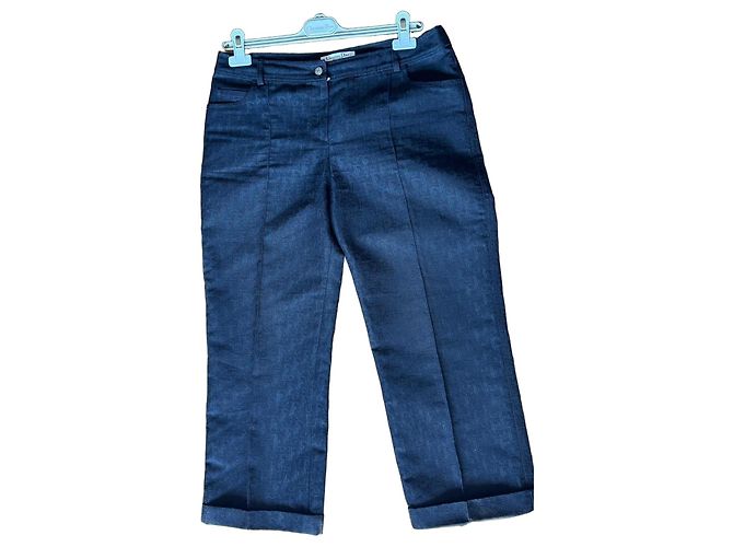 Christian Dior Monogramm Caprihose Schwarz