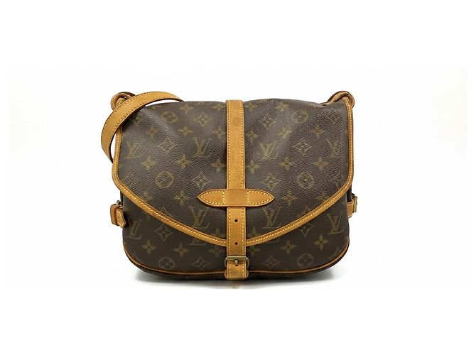 Louis Vuitton Saumur 30 Marrom