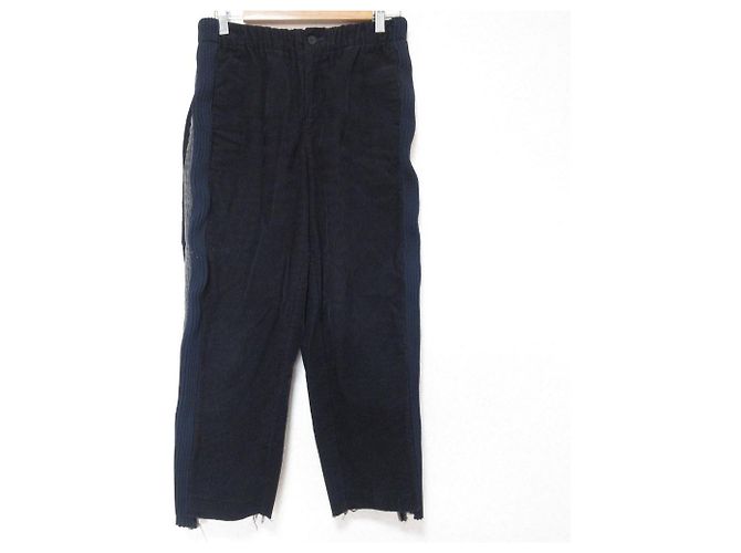 Autre Marque JNBY Cord-Hose Blau Marineblau