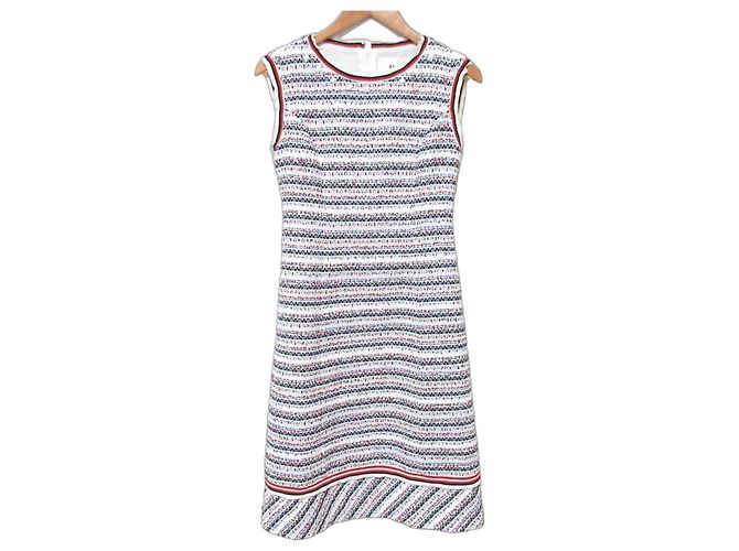 Autre Marque Vestido de tecido Rene MALHIA KENT Branco Multicor