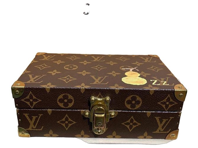 Louis Vuitton Coffret Tresor Monogram Schmuckkästchen Braun