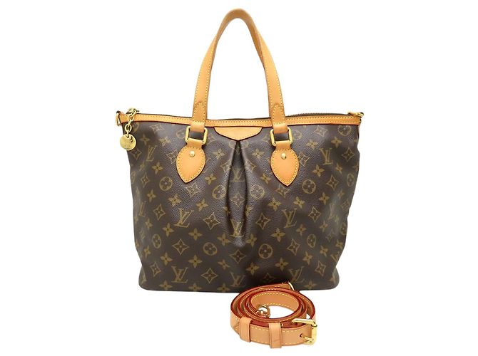 Louis Vuitton Marrom Monogram Palermo PM