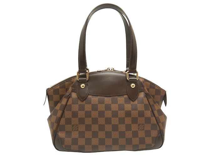 Louis Vuitton Marrone Damier Ebene Verona PM