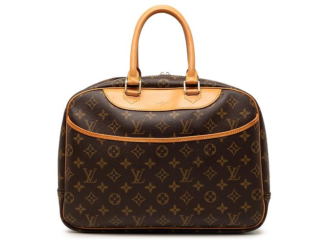Louis Vuitton Marrón Monogram Deauville Castaño