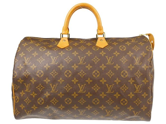 Louis Vuitton Speedy Monogram Canvas 40 Brown