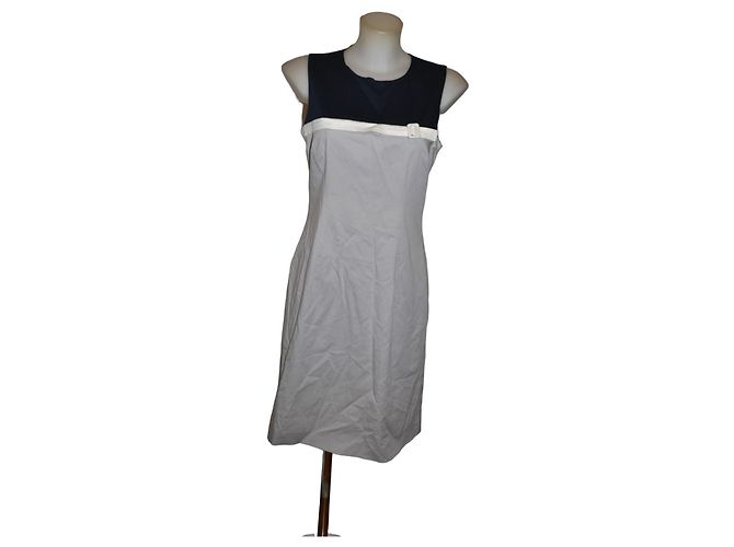 Vestido midi de algodón Paule Ka Multicolor