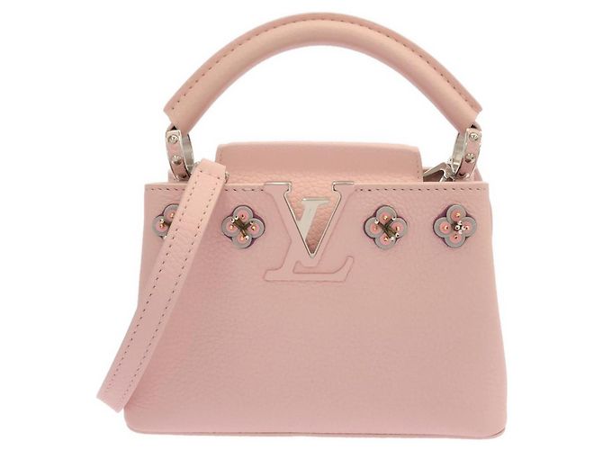 Borsa Louis Vuitton Capucines MINI Rosa