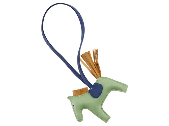 Hermès Hermes Rodeo Charm PM Blue Green