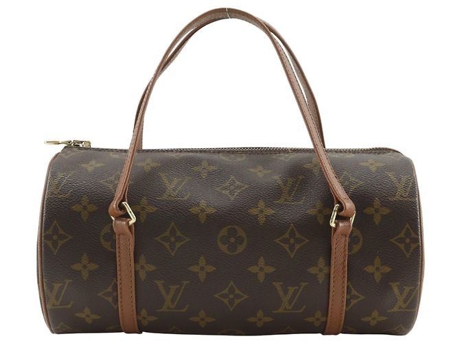 Bolso Louis Vuitton Papillon 26 Castaño Monograma