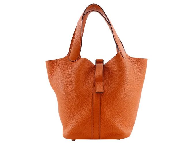 Hermès Bolso Hermes Picotin PM Naranja