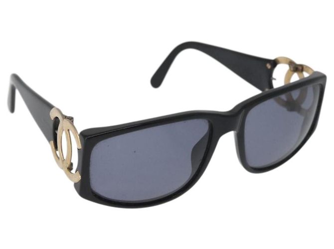 Gafas de sol CHANEL de plástico Negro CC Auth BA12482