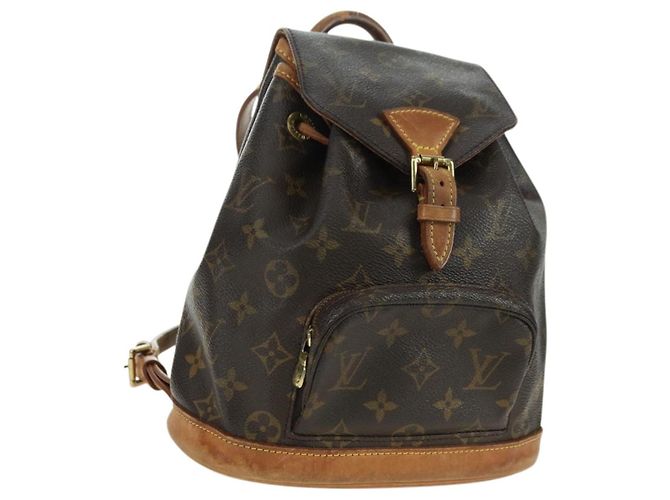 LOUIS VUITTON Monogram Montsouris PM Backpack M51137 LV Auth 177423A