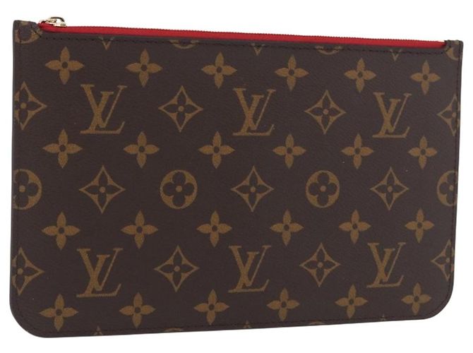 LOUIS VUITTON Monogram Neverfull GM Pouch Pouch LV Auth bs35076
