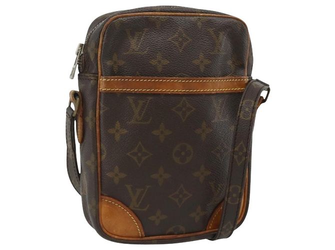 LOUIS VUITTON Bolsa de Ombro Monogram Danube M45266 LV Auth hk3415 Monograma