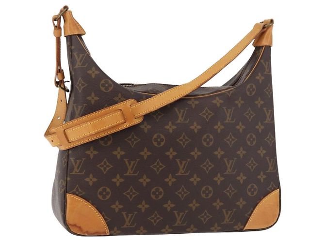 LOUIS VUITTON Bolsa de Ombro Monogram Boulogne M51260 LV Auth bs34977 Monograma